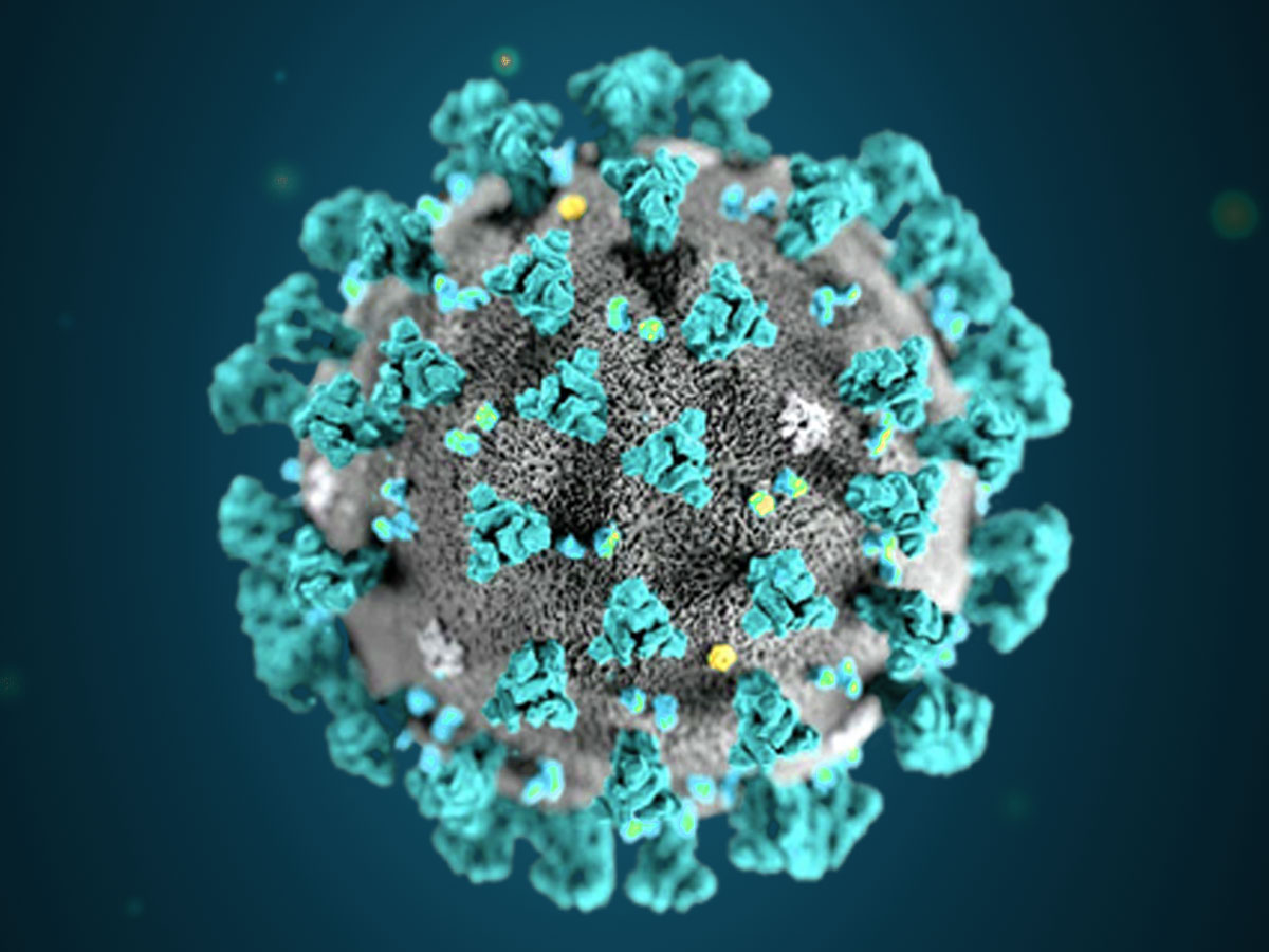 Depiction of Covid-19 virus