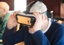 Image of Westview Resident and Virtual Reality