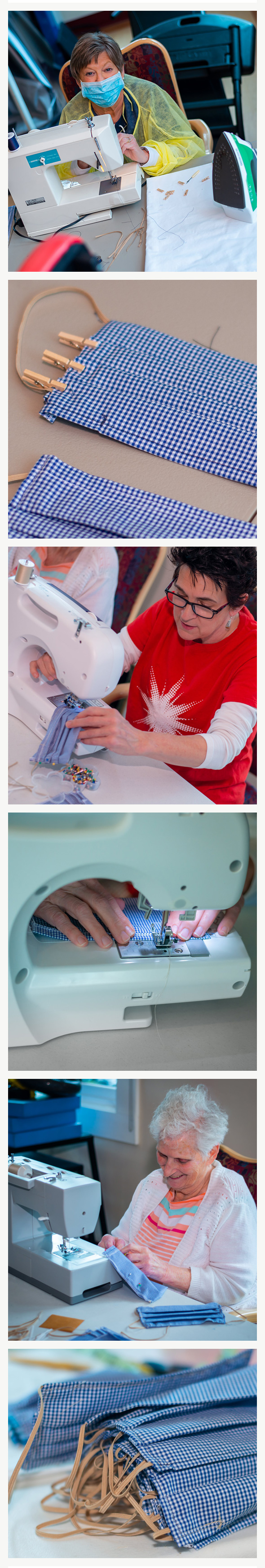 Images of Face Mask Sewing
