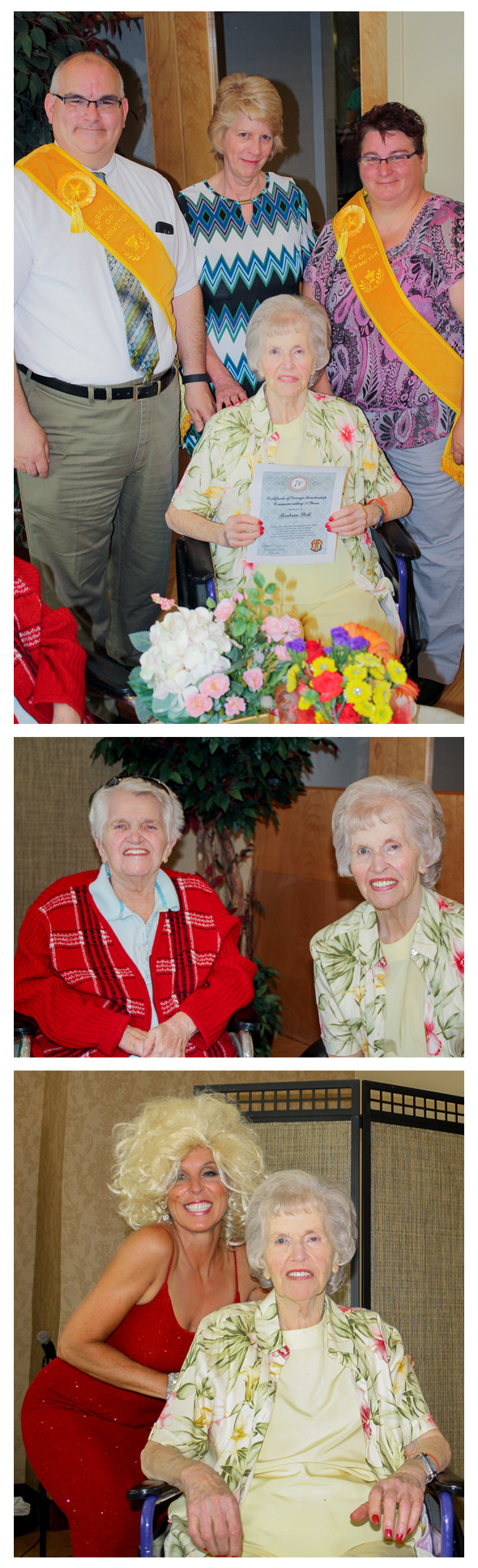Photos of Barbara Stott Birthday Celebration