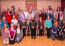 Image of Volunteer Dinner group photo