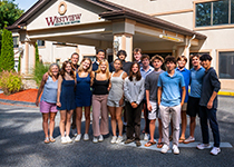 Image of pomfret school students